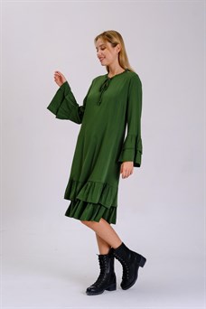 Otantik Elbise 9001 Yeşil