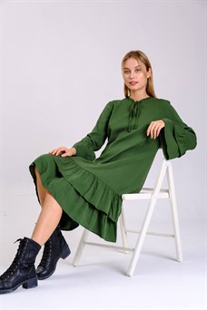 Otantik Elbise 9001 Yeşil