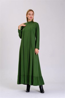 Otantik Elbise 9007 Yeşil